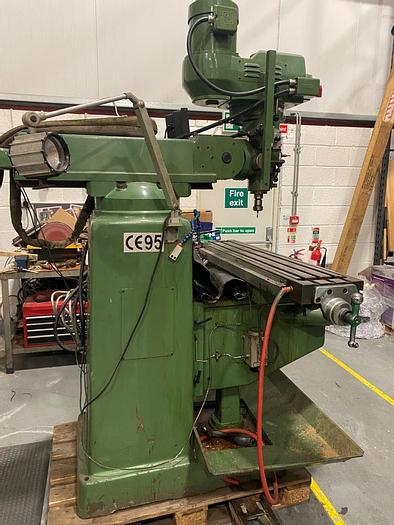 Used Microcut 837 Manual Turret Milling Machine