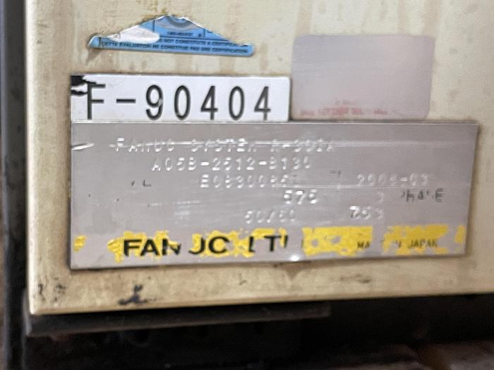 Used FANUC ARCMATE 120iB/10L MIG WELDING ROBOT WIRE FEEDER, TORCH, LINCOLN POWER WAVE 455M