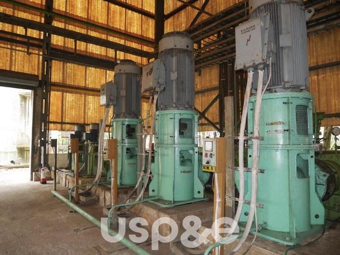 Used 135 MW 2001 Used GE 7LM 6000PC Natural Gas Turbine Generator Sets