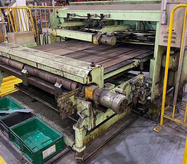 Used Amada 6.5' x 3/16" Mechanical Power Shear M-2045