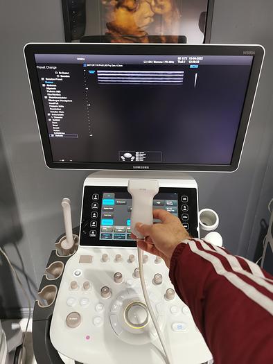 Gebraucht Samsung WS80A Ultraschallgerät mit 3 Sonden, DVD Brenner und Drucker