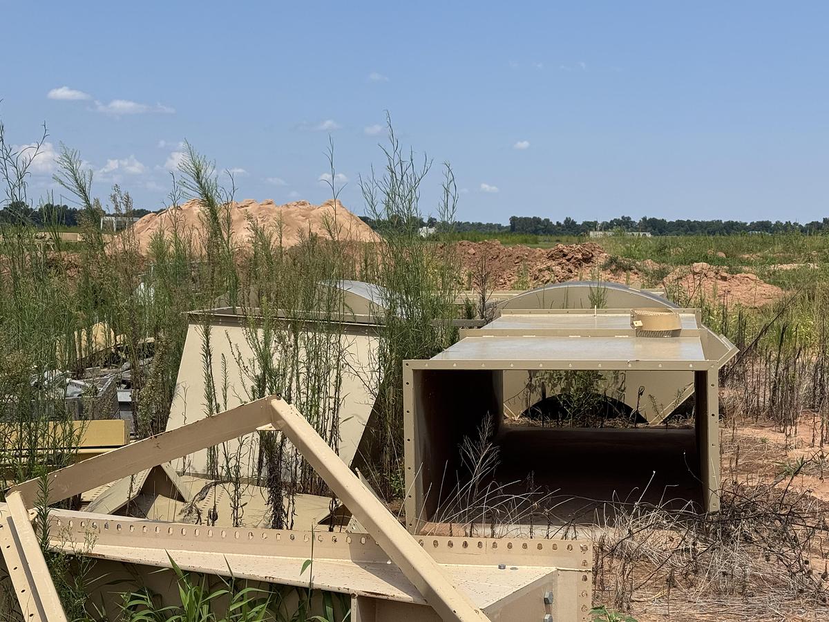 Used Barber-Greene Rotary Dryer and Baghouse