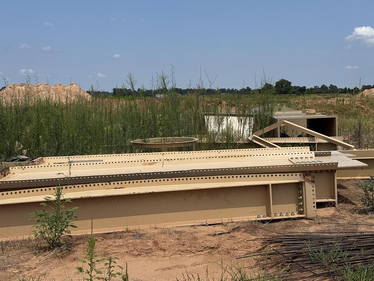 Used Barber-Greene Rotary Dryer and Baghouse