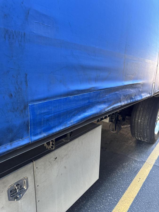 Used 2018- 50' Reitnouer Max Lite All Aluminum W/Rolling Tarp System & Front Lift Axle