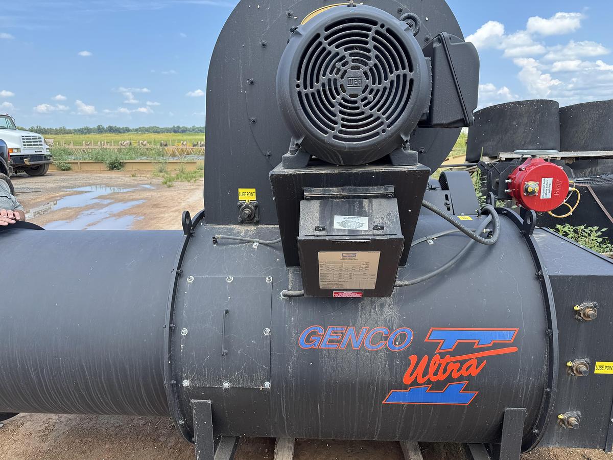 Used Barber-Greene Rotary Dryer and Baghouse