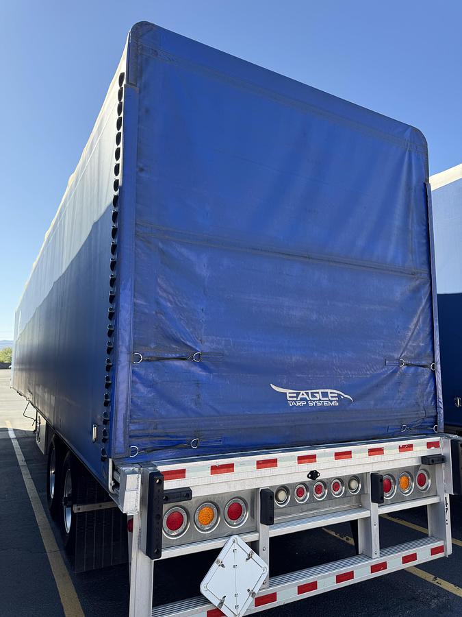 Used 2018- 50' Reitnouer Max Lite All Aluminum W/Rolling Tarp System & Front Lift Axle