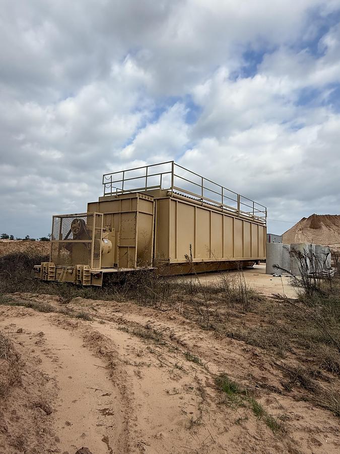 Used Barber-Greene Rotary Dryer and Baghouse
