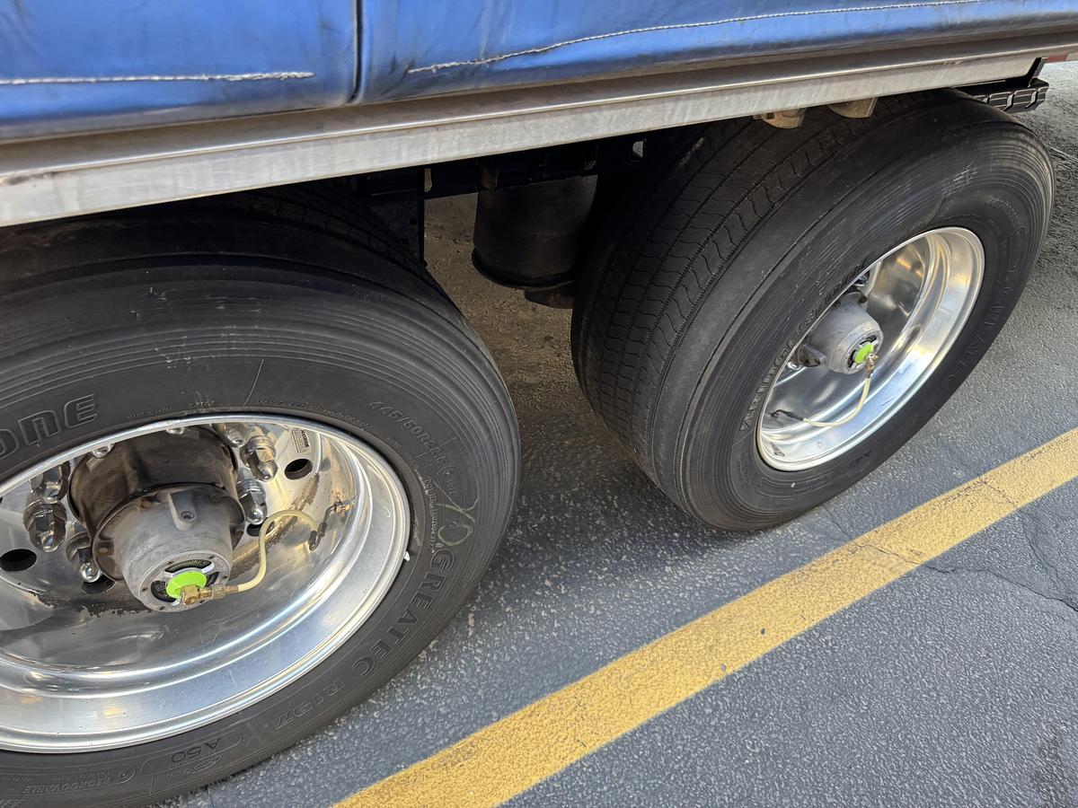 Used 2018- 50' Reitnouer Max Lite All Aluminum W/Rolling Tarp System & Front Lift Axle