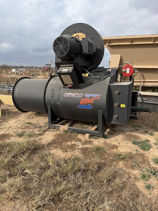 Used Barber-Greene Rotary Dryer and Baghouse