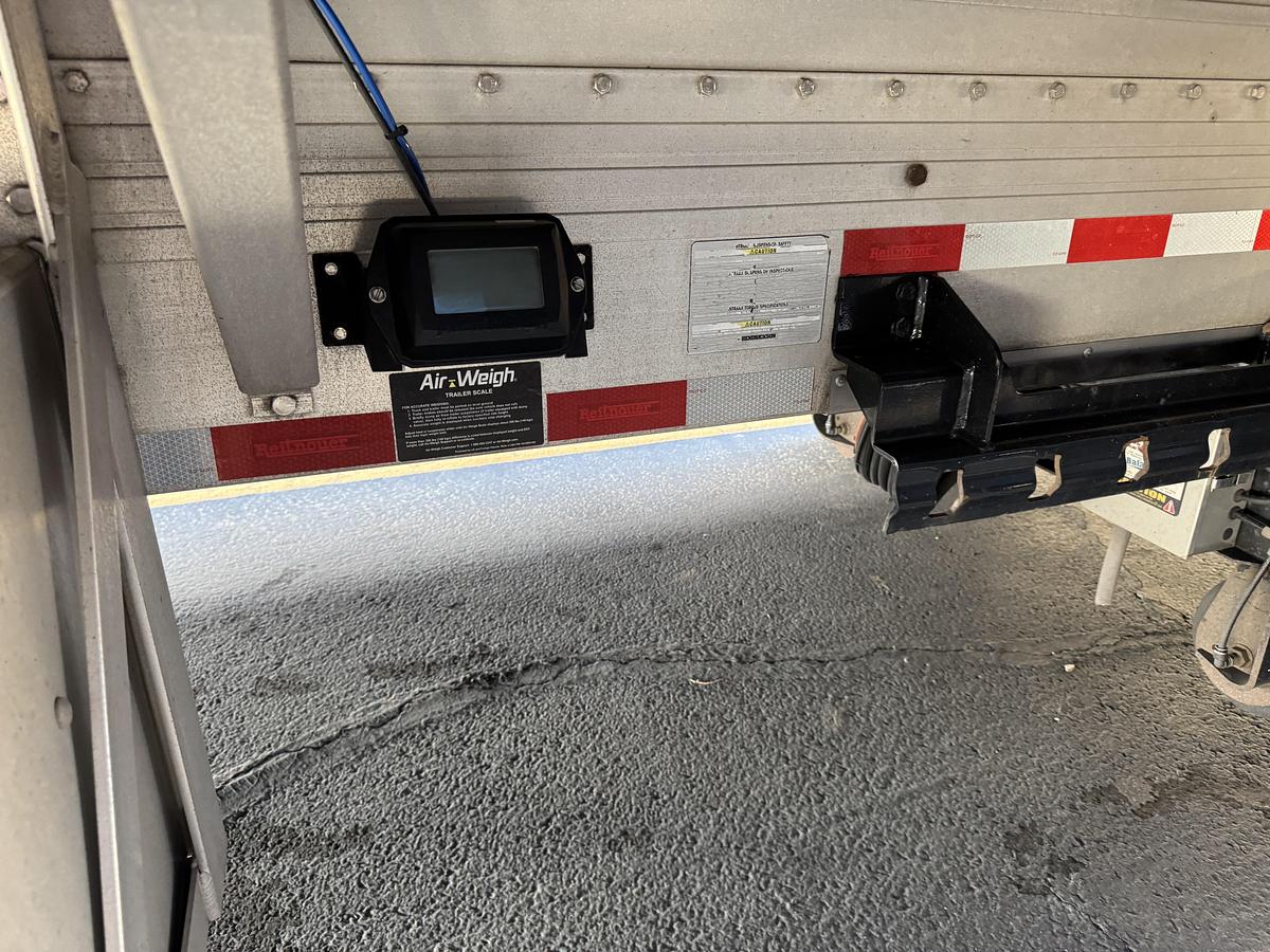 Used 2018- 50' Reitnouer Max Lite All Aluminum W/Rolling Tarp System & Front Lift Axle