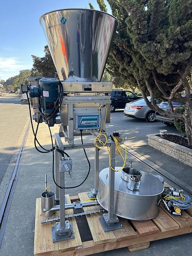 Used Feeder, Screw, 2" x 60", S/St, Schenk, Loss-in-Weight #S744835