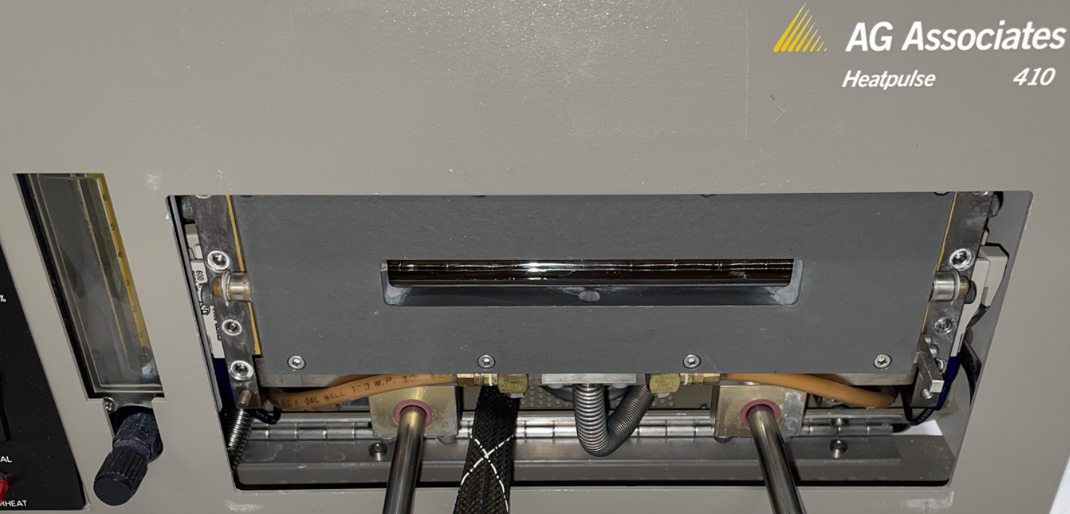 Used 1987 AG ASSOCIATES Heatpulse 410 Benchtop Rapid Thermal Annealing Tool