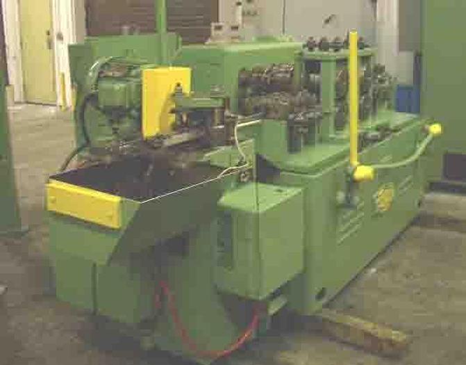 Used 6" (152 MM) - 3-1/2" (89 MM) TISHKEN WIRE FLATTENING & CUTOFF EDGER (USED)