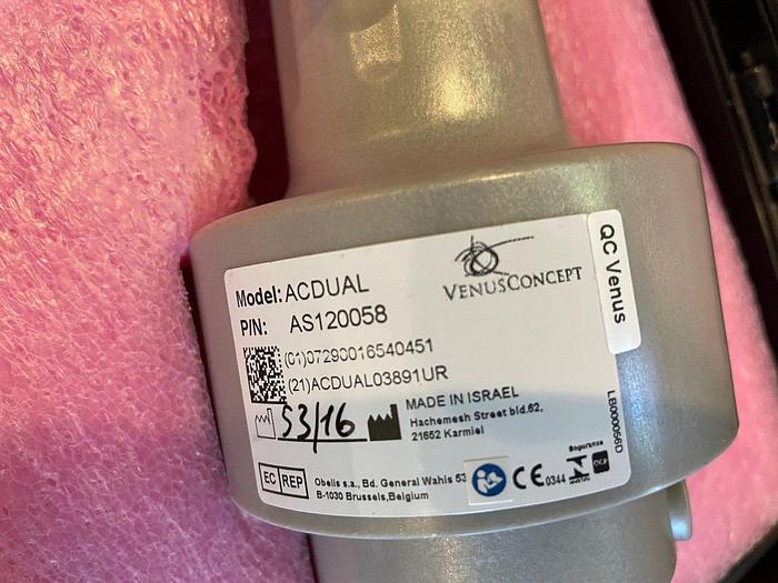 Used Venus Concepts Venus Versa ~ Fully operational ~ Single owner~ W/ 5 handpieces ~