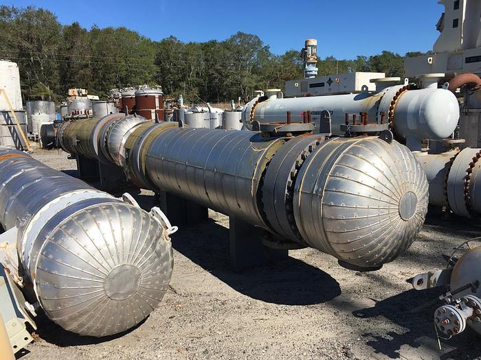 Used Unused AT&F Advanced Metals approximately 1,450 square foot Shell and Tube