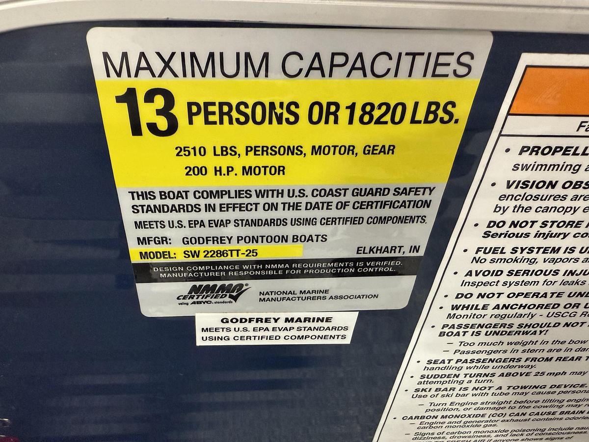 Used 2023 Sweetwater 2286