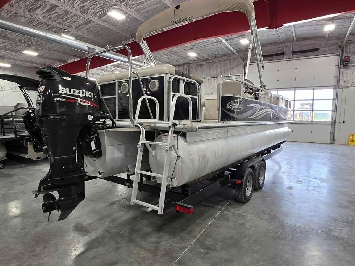 Used 2011 Misty Harbor 2585 Tritoon