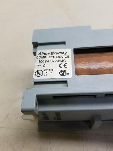 Used Allen-Bradley 100S-C37ZJ14C Nom-Reversing Contactor Contactor Coil 24VDC