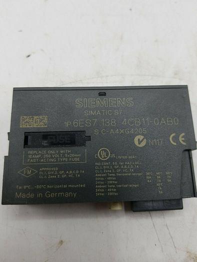 Used Siemens 6ES7 138-4CB11-0AB0 Digital Power Module