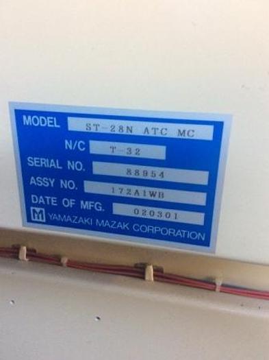 Used 1990 Mazak Slant Turn 28N ATC CNC Lathe