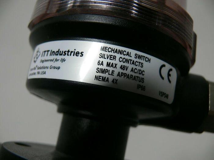 Used Lot of 3 - ITT Pure-Flo 1.5" Diaphragm Actuator w/ Switch (x2) & Diaphragm Valve