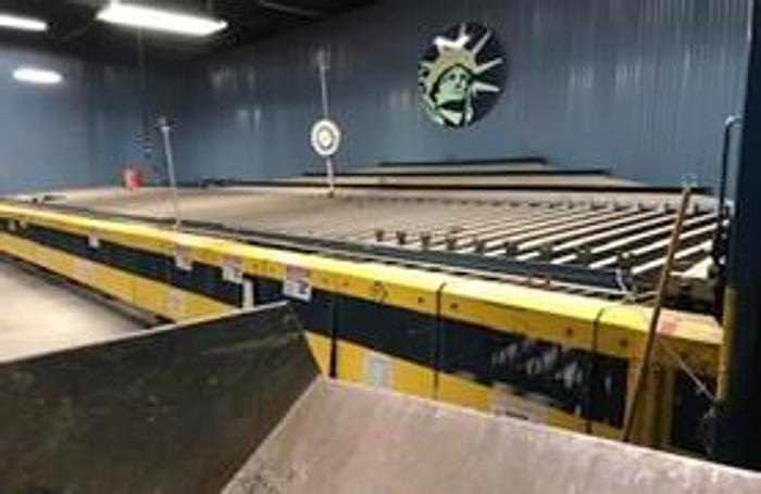 Used Tamglass Tempering Line with Armetech Laminating Line & Bilco Cutting Line Model: 3-Z CBHF