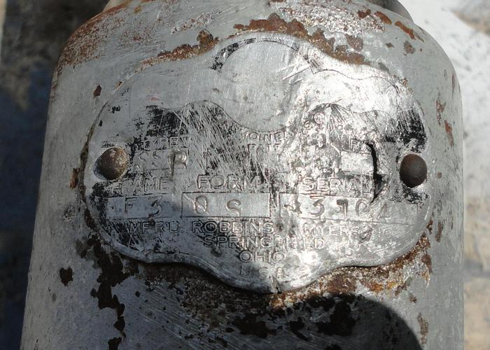 Used Pump, Moyno, S/st, Type SSR, Cavity, 1", Less Drive, S741701 #S741701