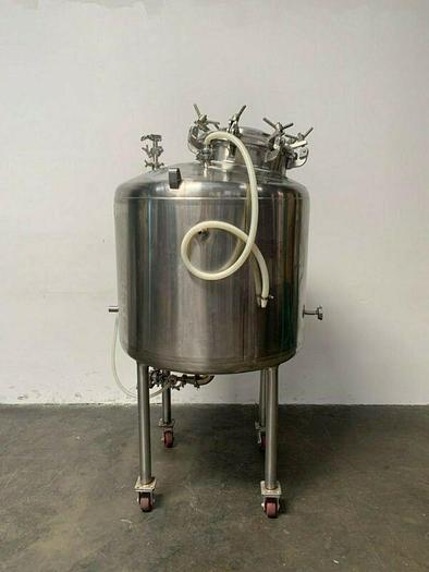 Used Paul Mueller 375 Liter Jacketed Stainless Steel Bioreactor 100 PSI
