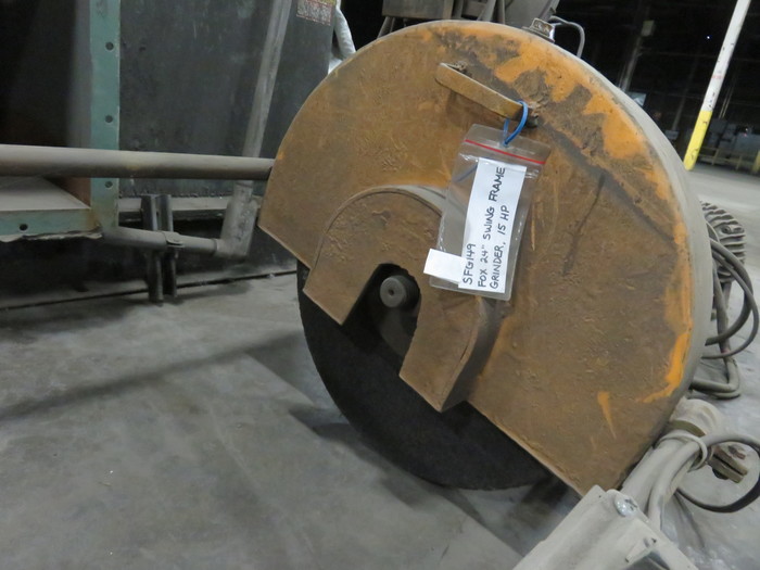 Used FOX SWING FRAME GRINDER