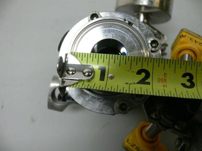 Used GEA Tuchenhagen 7330-0102-0220-0000 INK.22B0 Valve w/ Anderson Temperature Gauge