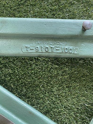 Used Taft Pierce 24" x 2" x 40" Precise Measuring Irons Model: 9202