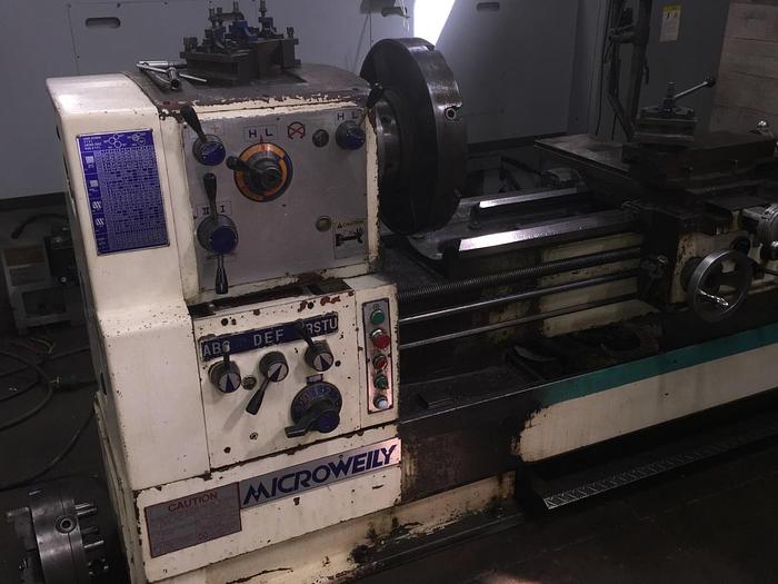 Used 20" X 80" MICROWEILY, ENGINE LATHE