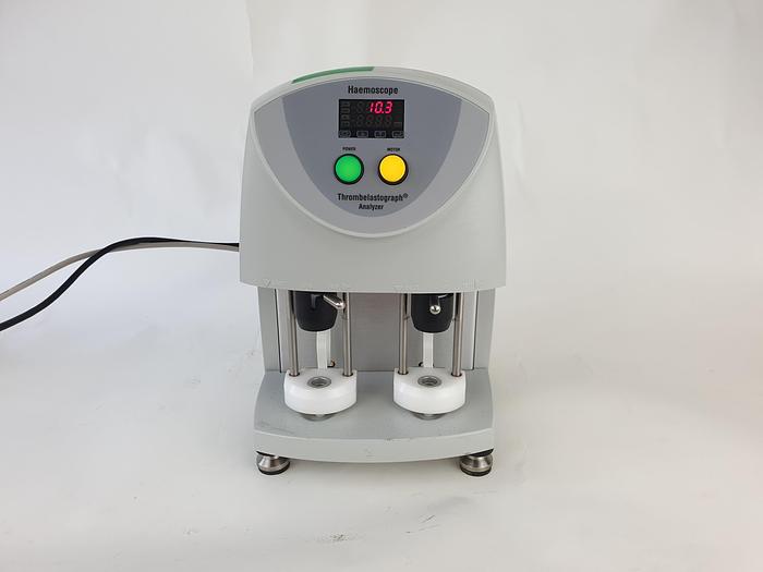 Used Haemonetics TEG 5000 Thrombelastograph Hemostasis Analyzer
