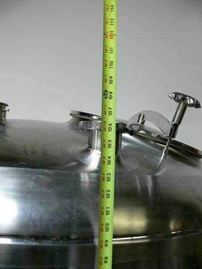 Used Feldmeier 600 Gallon Stainless Steel Insulated Holding Tank w/ Center Drain