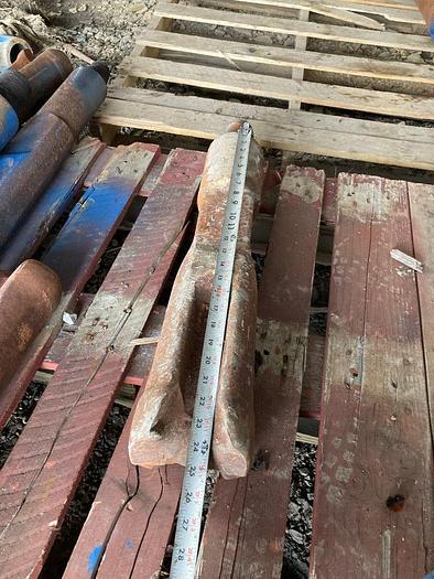 Used 5-1/2” diameter x approximately 24” length Cable Tool Drilling Chisel Bit