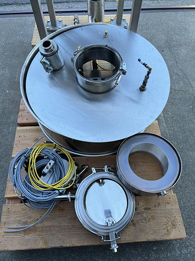 Used Feeder, Screw, 2" x 60", S/St, Schenk, Loss-in-Weight #S744835