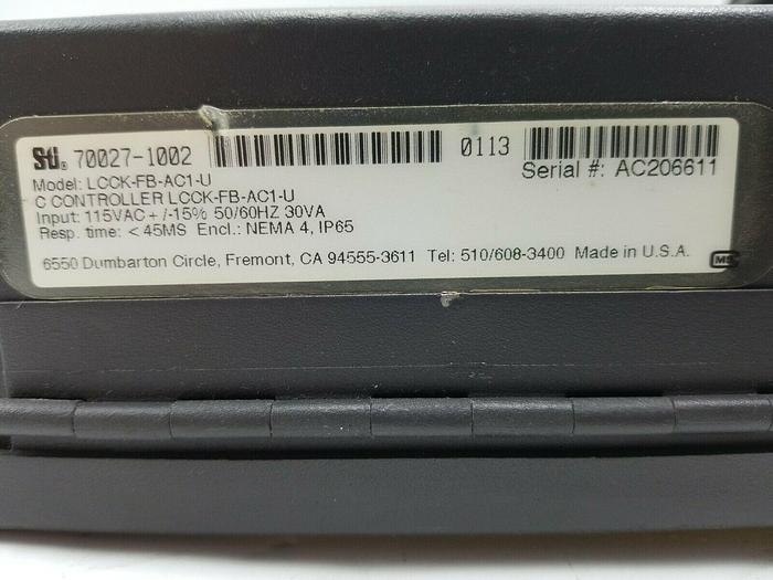 Used STI MINISAFE-B,MS4332BX,MS4332BR. STI 70027-1002, LCCK-FB-AC1-U 32" COMPLETE SET