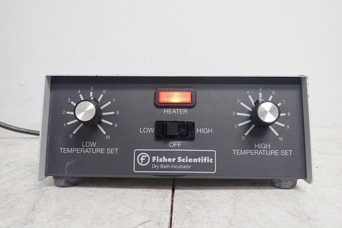 Used Fisher Scientific 11-718 Dry Bath Incubator w/ 24-Well Heat Block