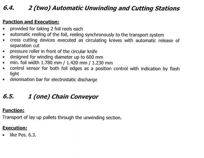 Used Wemhoner Variopress