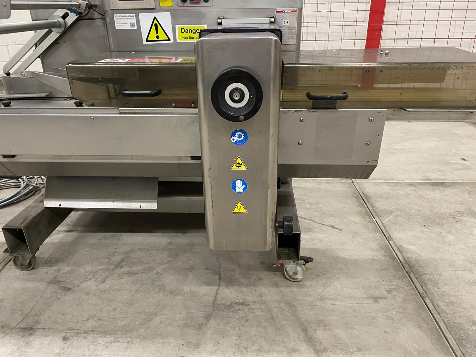 Used 2007 Record Scorpion horizontal wrapper