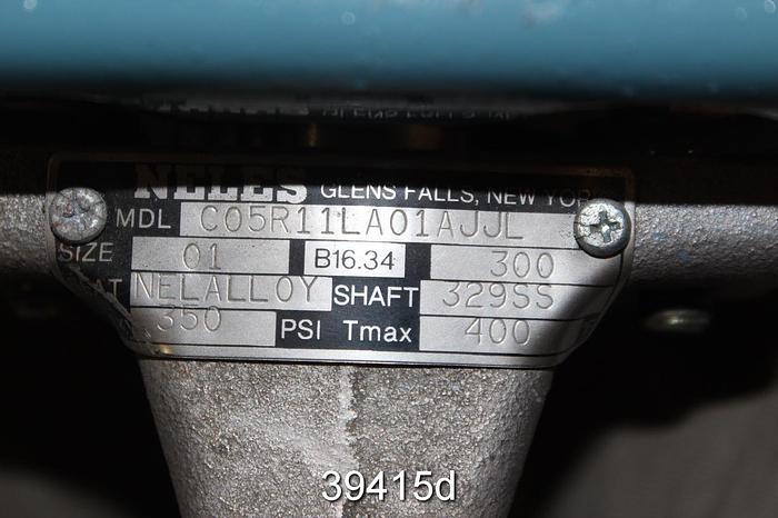 Used Neles Jamesbury 1" V-Ball Control Valve, C05R11LAO1AJJL #39415