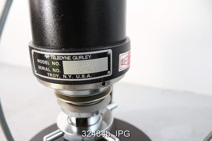Used Teledyne Gurley 4110 Densometer #32484