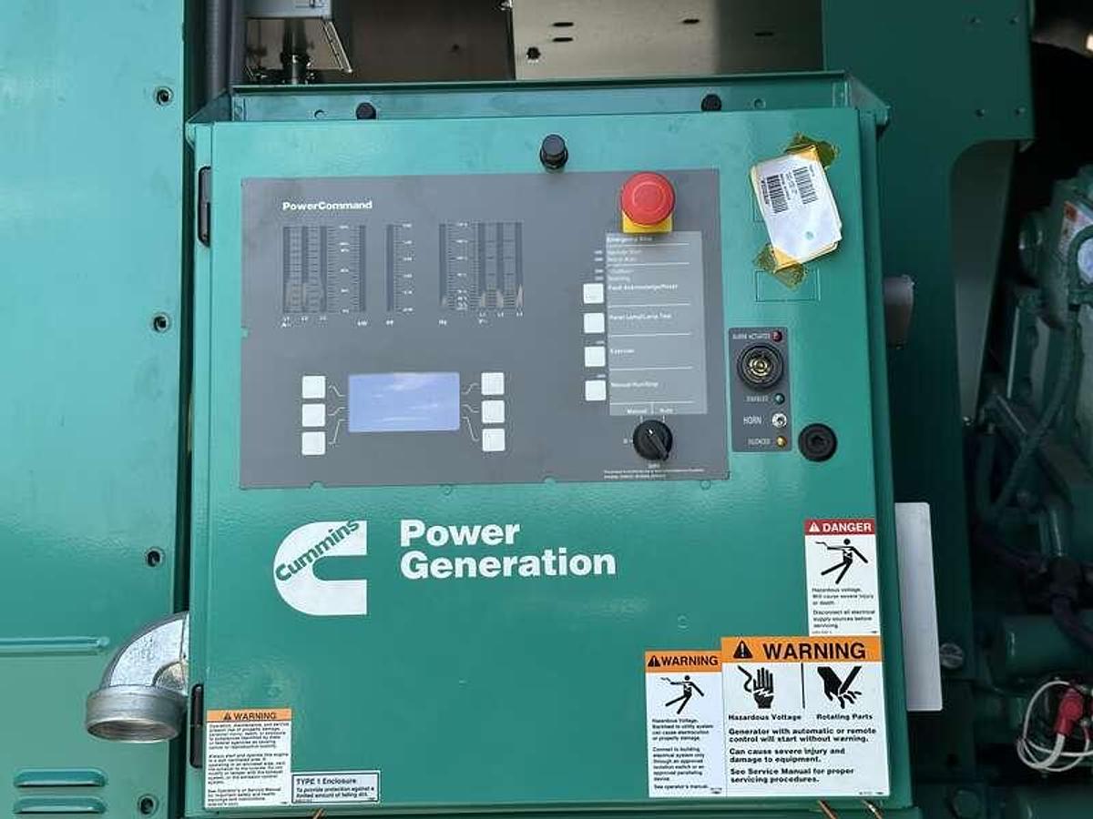 Used Used Cummins DQGAA Diesel Generator, 241 Hrs, EPA Tier 2 1250 kW