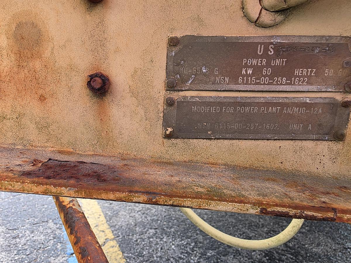 Used Military trailer