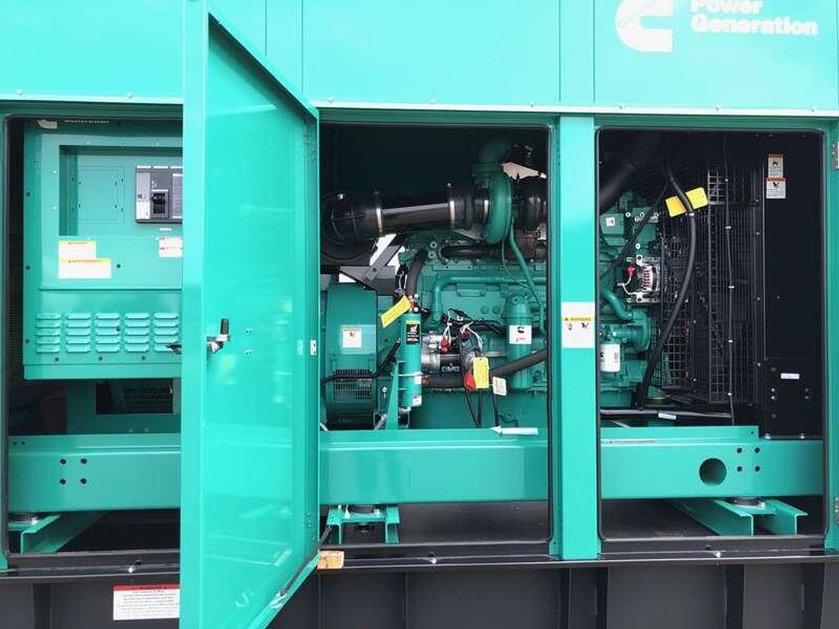Used New Cummins DFEK QSX15-G9 Diesel Generator EPA Tier 2 *****ETA Nov 3, 2025*** 500 kW