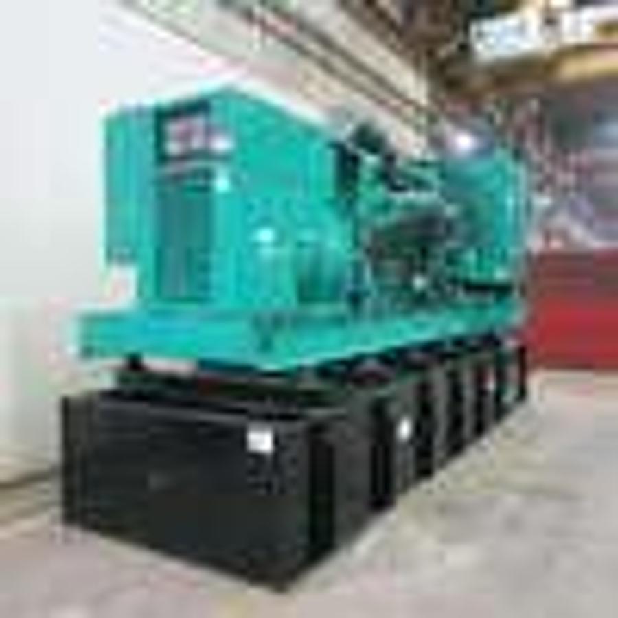 Used Used Cummins DFLC KTA50-G3 Diesel Generator, 827 Hrs, 1250 KW