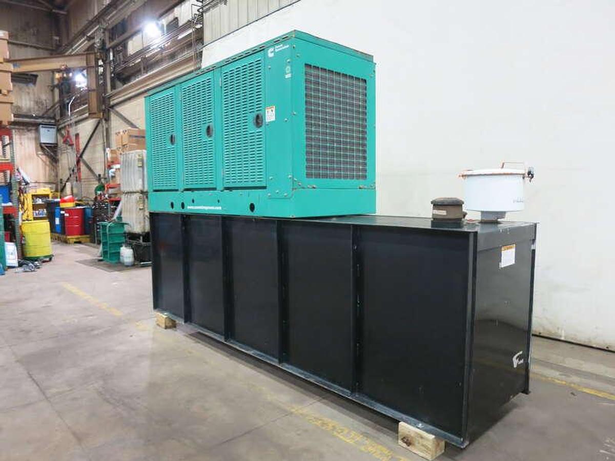 Used Used Cummins DSHAA QSL9-G2 Diesel Generator, 42 Hrs, EPA Tier 3 $29,900 150 kW