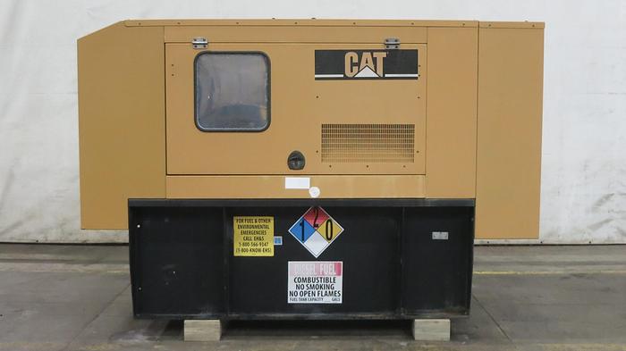 Used Used Caterpillar D60-4S Diesel Generator, 351 Hrs, EPA Tier 3, Single Phase, 60 KW