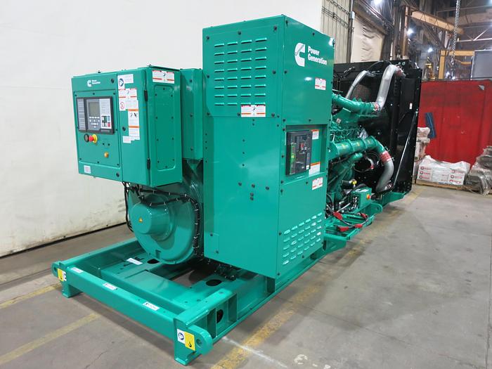 New Cummins C1500D6E Diesel Generator, 0 Hrs, EPA Tier 2, 1500 KW