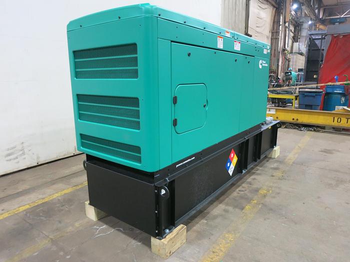 New Cummins C60D6 Diesel Generator, EPA Tier 3 - Single Phase, 60 KW
